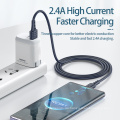 Remax RC-179m 2.4A High elasticity and soft Usbc Fast Oem De Fast Charging 2.4 Amps Usb Cable Micro